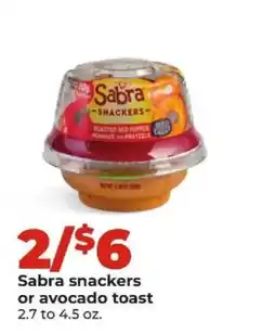 Hy-Vee Sabra snackers offer