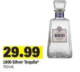 Meijer 1800 silver tequila offer
