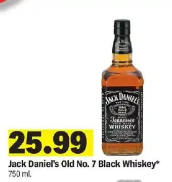 Meijer Jack Daniel's Old No. 7 Black Whiskey offer