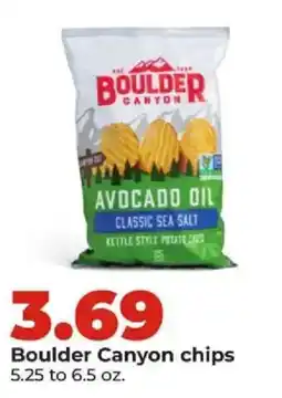 Hy-Vee Boulder Canyon chips offer