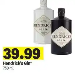 Meijer Hendrick's Gin offer