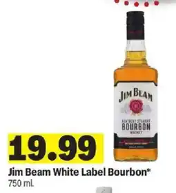 Meijer Jim Beam White Label Bourbon offer