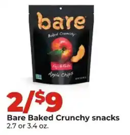 Hy-Vee Bare Baked Crunchy snacks offer