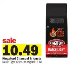 Meijer Kingsford charcoal briquets offer