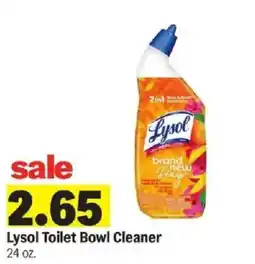 Meijer Lysol Toilet Bowl Cleaner offer