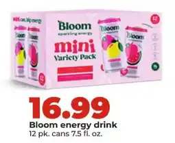 Hy-Vee Bloom energy drink offer