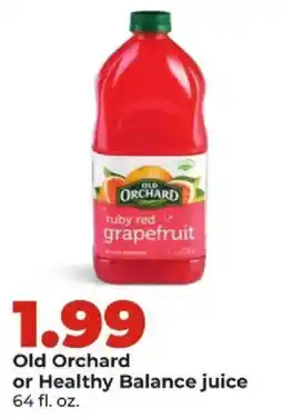 Hy-Vee Old Orchard ruby red grapefruit offer