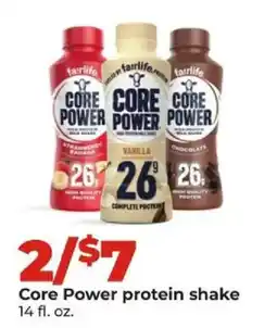 Hy-Vee Core Power protein shake offer