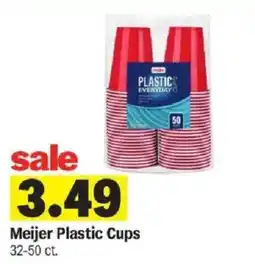 Meijer Meijer Plastic Cups offer