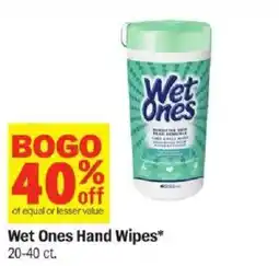 Meijer Wet Ones Hand Wipes offer