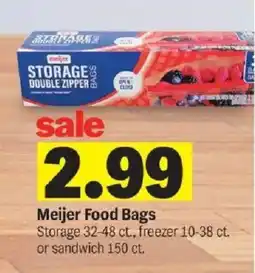 Meijer Meijer Food Bags offer