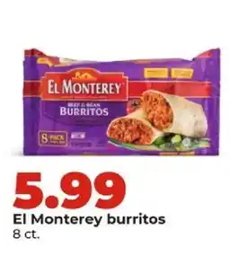 Hy-Vee El Monterey burritos offer