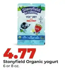 Hy-Vee Stonyfield Organic yogurt offer