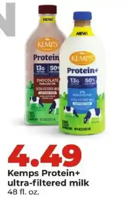 Hy-Vee Kemps Protein+ ultra-filtered milk offer