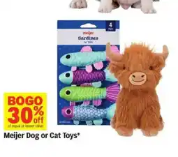 Meijer Meijer Dog or Cat Toys offer