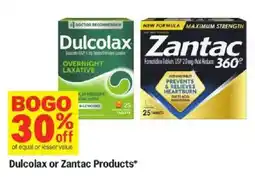 Meijer Dulcolax or Zantac Products offer