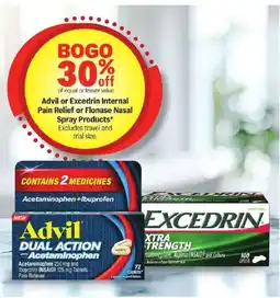 Meijer Advil or Excedrin Internal Pain Relief or Flonase Nasal Spray Products offer