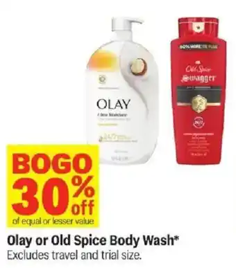 Meijer Olay or Old Spice Body Wash offer