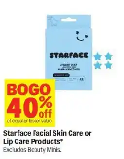 Meijer Starface Facial Skin Care or Lip Care Products offer