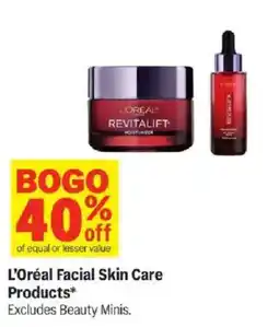 Meijer L'OrΓ©al Facial Skin Care Products offer