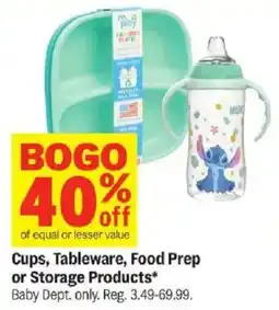 Meijer Cups, Tableware, Food Prep or Storage Products offer