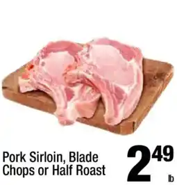 Super King Markets Pork Sirloin, Blade Chops or Half Roast offer