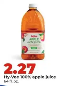 Hy-Vee Hy-Vee 100% apple juice offer