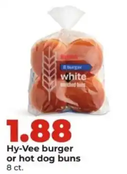 Hy-Vee Hy-Vee burger or hot dog buns offer