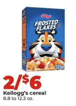 Hy-Vee Kellogg's cereal offer