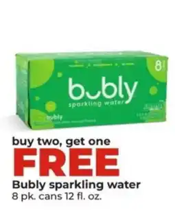Hy-Vee Bubly sparkling water offer