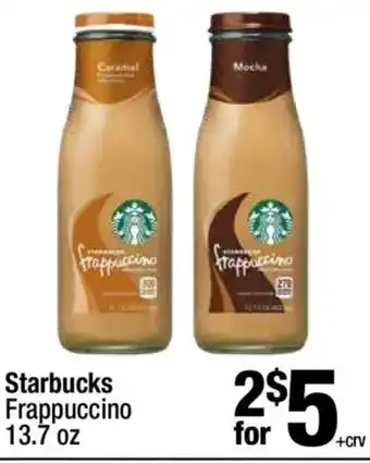 Super King Markets Starbucks Frappuccino offer