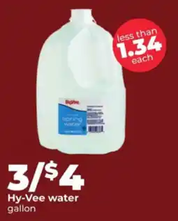 Hy-Vee Hy-Vee water offer