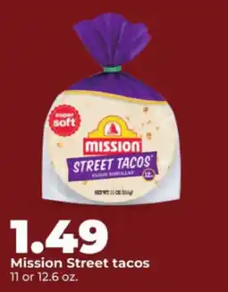 Hy-Vee Mission street tacos offer