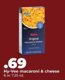 Hy-Vee Hy-Vee macaroni & cheese offer