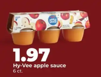 Hy-Vee Hy-Vee apple sauce offer