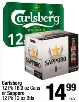 Super King Markets Carlsberg or Sapporo offer
