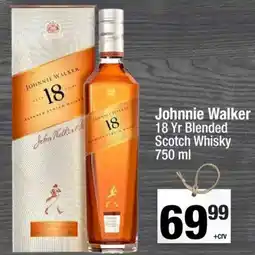 Super King Markets Johnnie Walker 18 Yr Blended Scotch Whisky offer