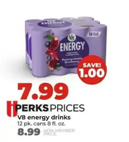 Hy-Vee V8 energy drinks offer