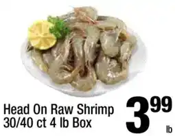 Super King Markets Head On Raw Shrimp offer