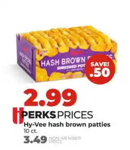 Hy-Vee Hy-Vee hash brown patties offer