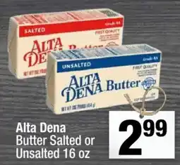 Super King Markets Alta Dena Butter Salted or Unsalted offer