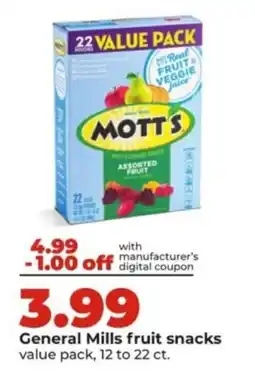 Hy-Vee General Mills fruit snacks offer