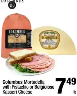 Super King Markets Columbus Mortadella with Pistachio or Belgioioso Kasseri Cheese offer