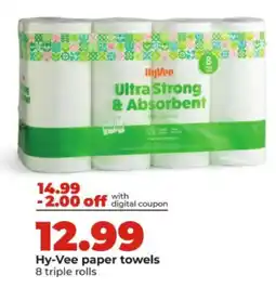 Hy-Vee Hy-Vee paper towels offer