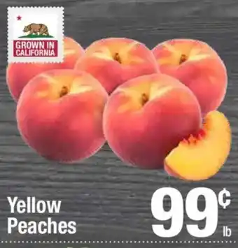 Super King Markets Yellow Peaches offer