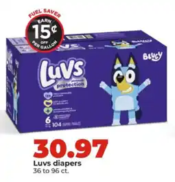 Hy-Vee Luvs diapers offer