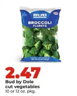 Hy-Vee Bud by Dole cut vegetables offer