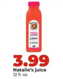 Hy-Vee Natalie's juice offer