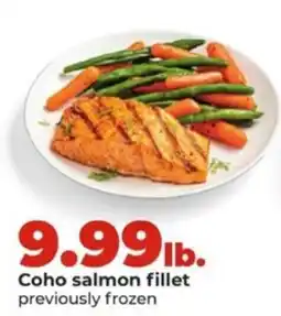 Hy-Vee Coho salmon fillet offer