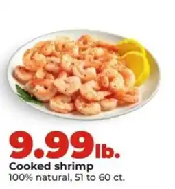 Hy-Vee Cooked shrimp offer